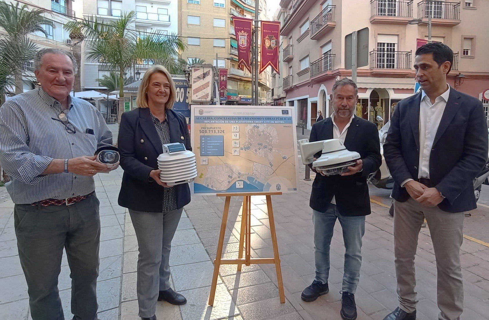 Motril pone en marcha el proyecto ‘Smart city’ para convertirse en una ciudad inteligente, conectada y sostenible
